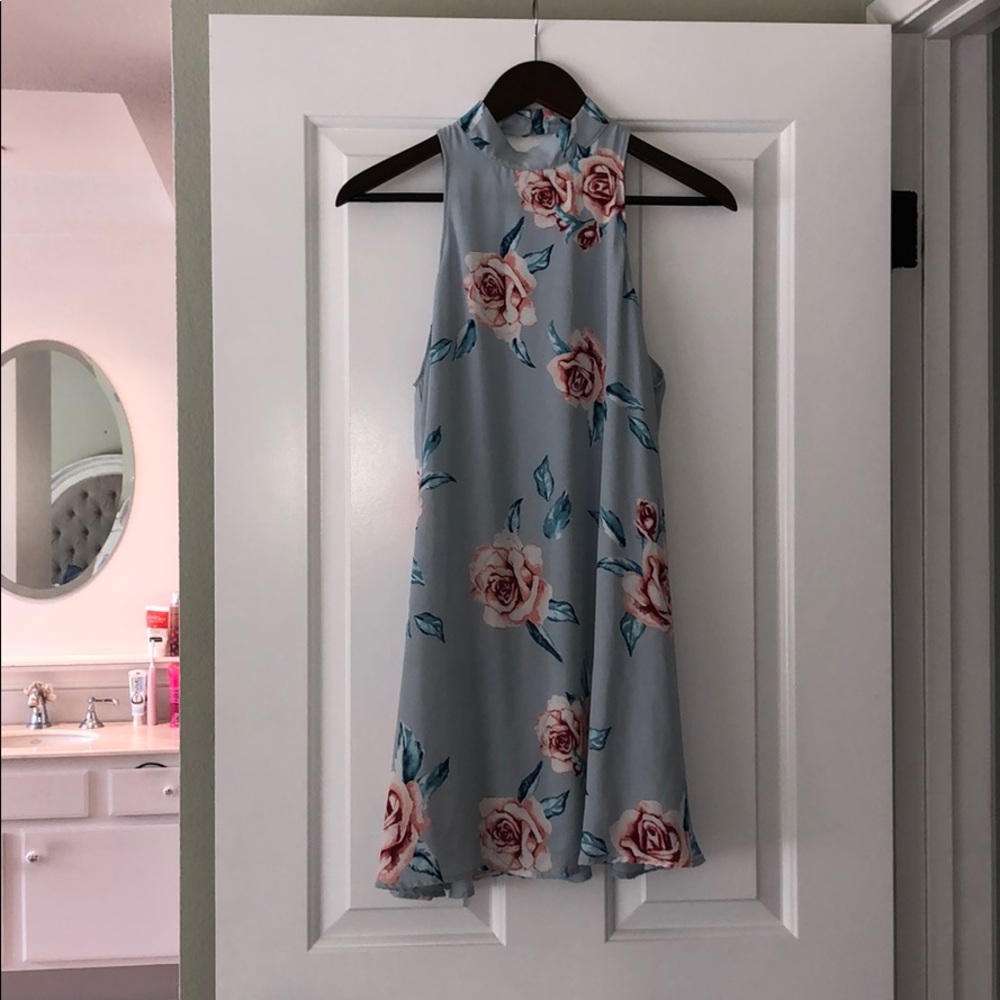 Show Me Your Mumu Open Back Halter Dress